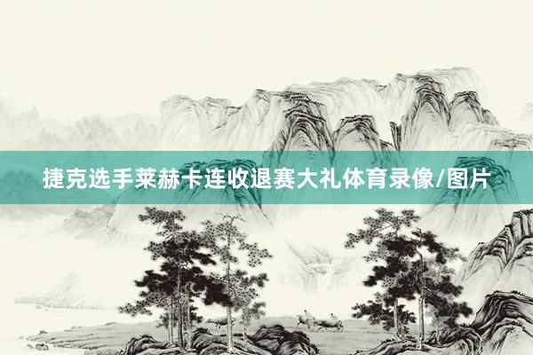 捷克选手莱赫卡连收退赛大礼体育录像/图片