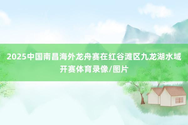 2025中国南昌海外龙舟赛在红谷滩区九龙湖水域开赛体育录像/图片
