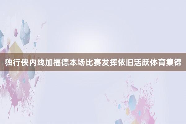 独行侠内线加福德本场比赛发挥依旧活跃体育集锦