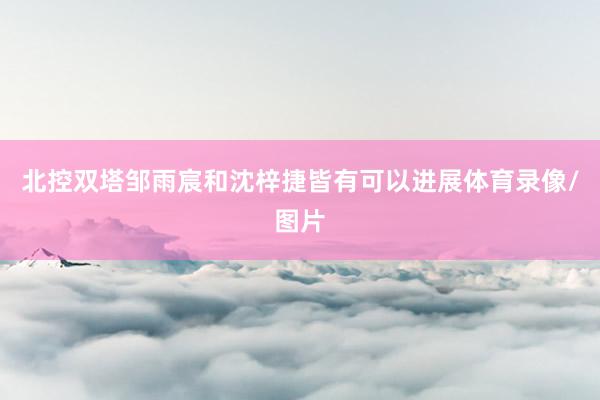 北控双塔邹雨宸和沈梓捷皆有可以进展体育录像/图片