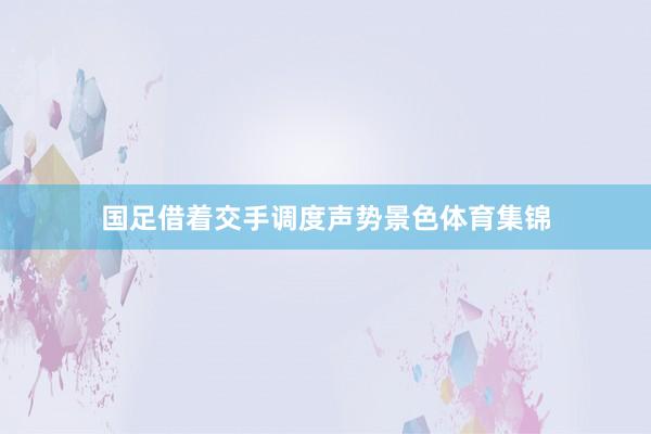 国足借着交手调度声势景色体育集锦